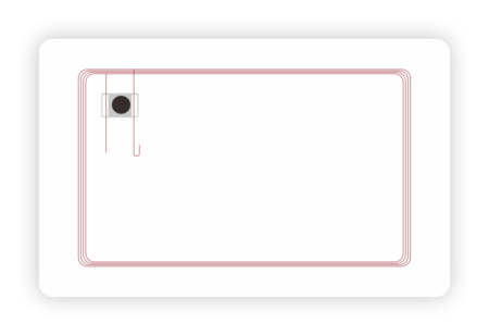 RFID Card-4 antenna for hf rfid card