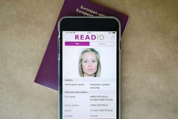 iphone used as e passport