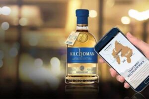 kilchoman using nfc for identify the authenticity of their whisky