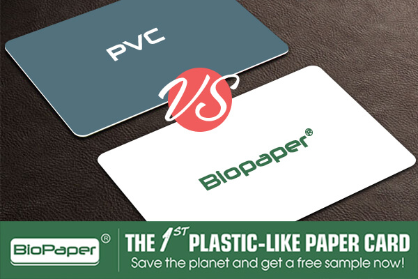 difference between biopaper and pvc card