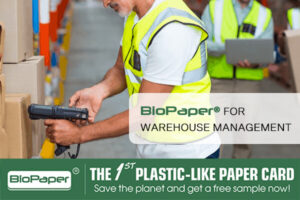biopaper used in warehouse management