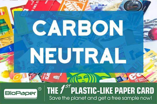 biopaper and carbon neutral