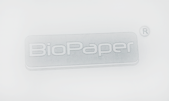 laser engraving biopaper