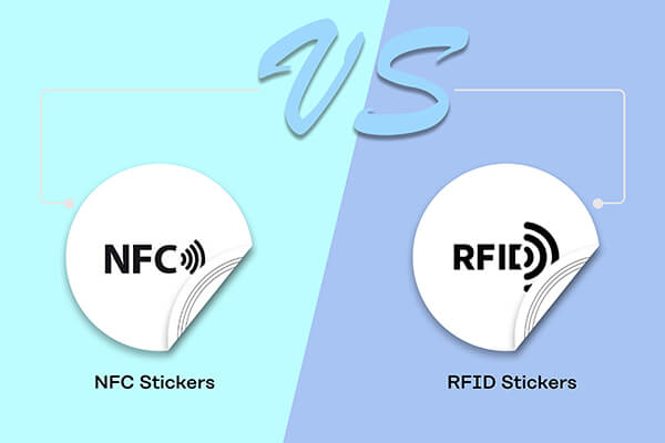 rfid sticker vs nfc sticker
