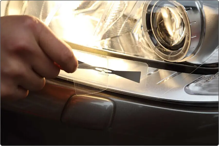 RFID headlight label