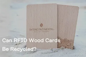 recycle rfid wood cards